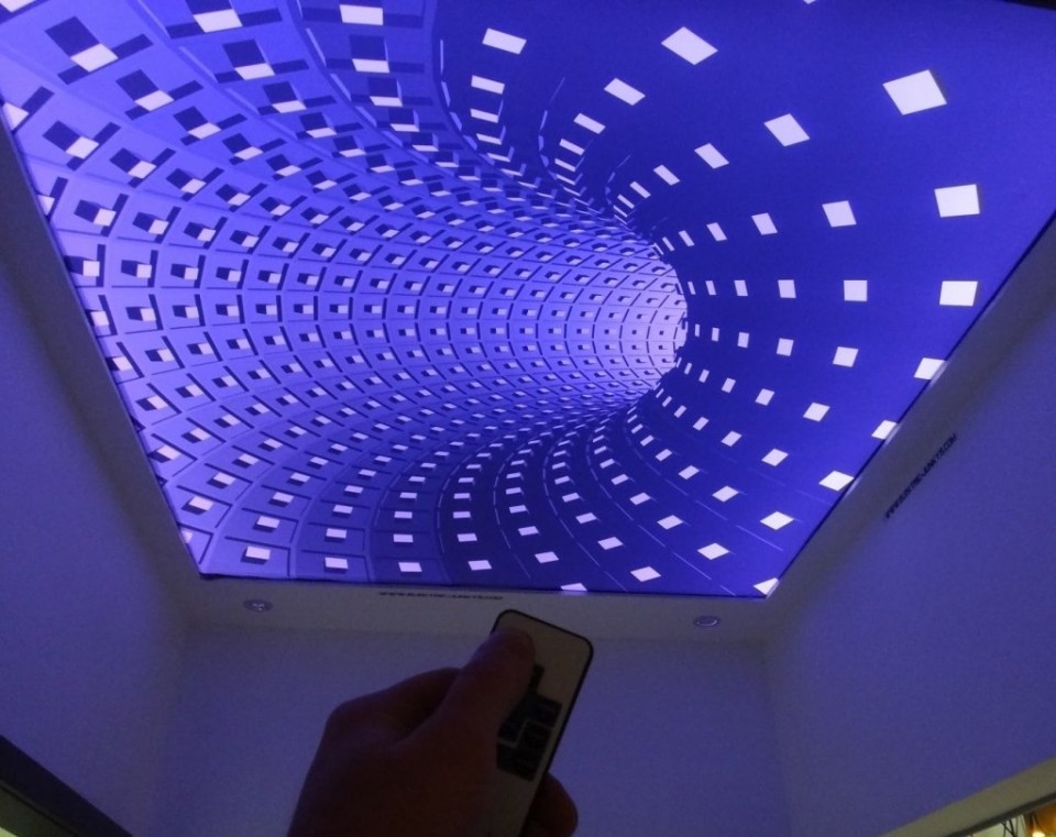 Заказать 3d натяжные потолки в г. Куса